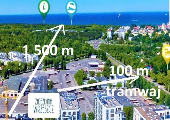 "Nowy Apartament" Sypialnia , Garaz, 1500 M Od Morza, Netflix Gdansk Exterior photo
